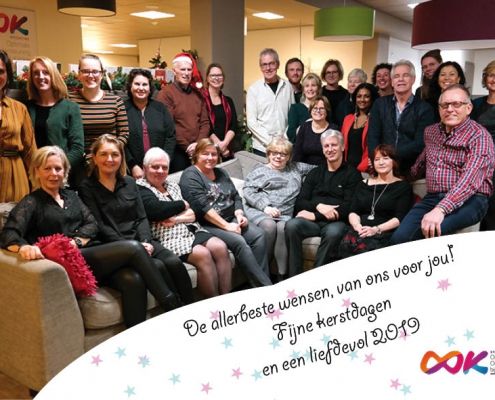 Kerstgroet Stichting Optimale Ondersteuning bij kanker 2018