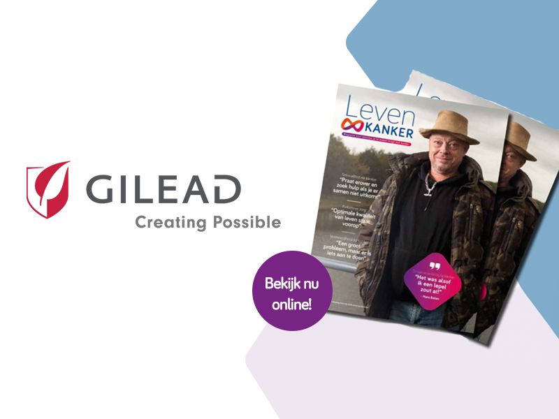 Gilead sponsor magazine 'Leven & Kanker'